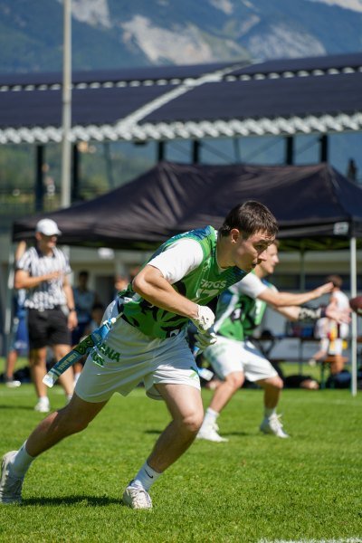 Leo Granfol, igralec flag footballa pri Ljubljana Frogs